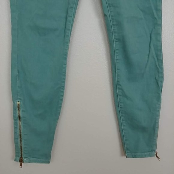 Current/Elliot The Zip Stiletto Jeans 0 / 26 #3434 - Picture 5 of 8